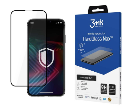 Szkło i folia ochronna 3MK HardGlass MAX do iPhone 16E